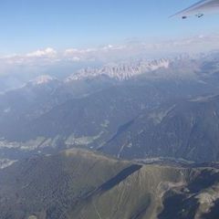 Flugwegposition um 15:26:44: Aufgenommen in der Nähe von Gemeinde Inzing, Österreich in 2915 Meter